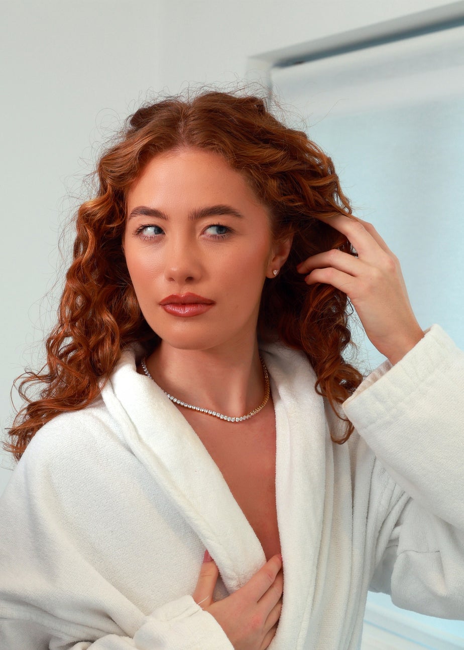 Say It With Yellow Gold Detachable Tennis Choker Necklace