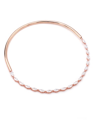 Say It With Rose Gold Detachable Choker Necklace Set