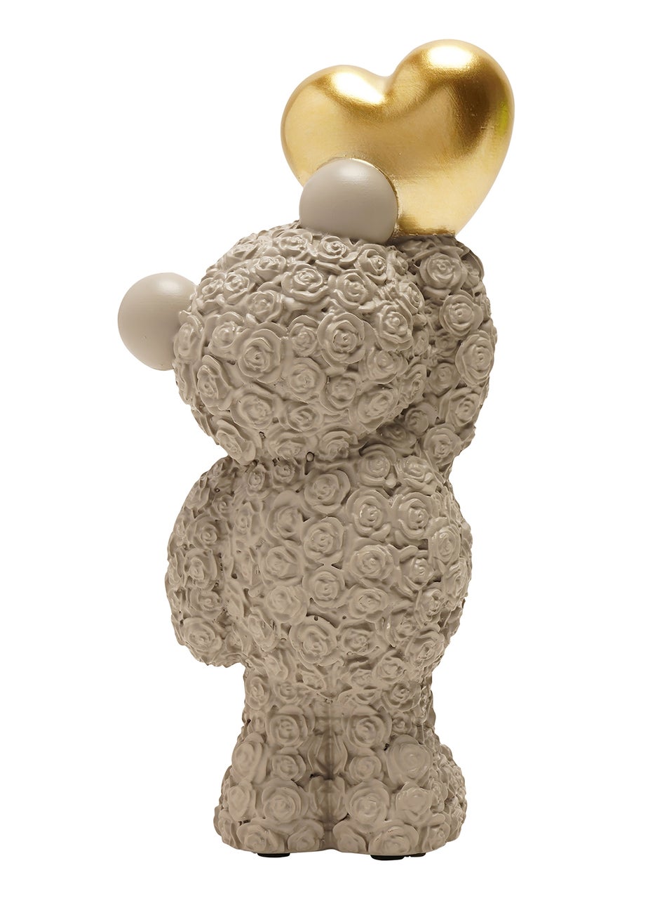 Love Is Sweet Grey Bear With Heart