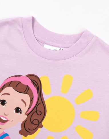 Vanilla Underground Ms. Rachel Girls Pink Clap Clap T-Shirt (12 mnths - 5 years)