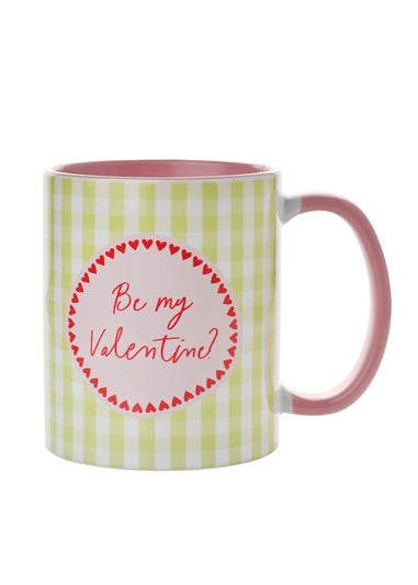 The Seasonal Gift Co. Love Is Sweet Pink Handled 11oz Mug Be My Valentine