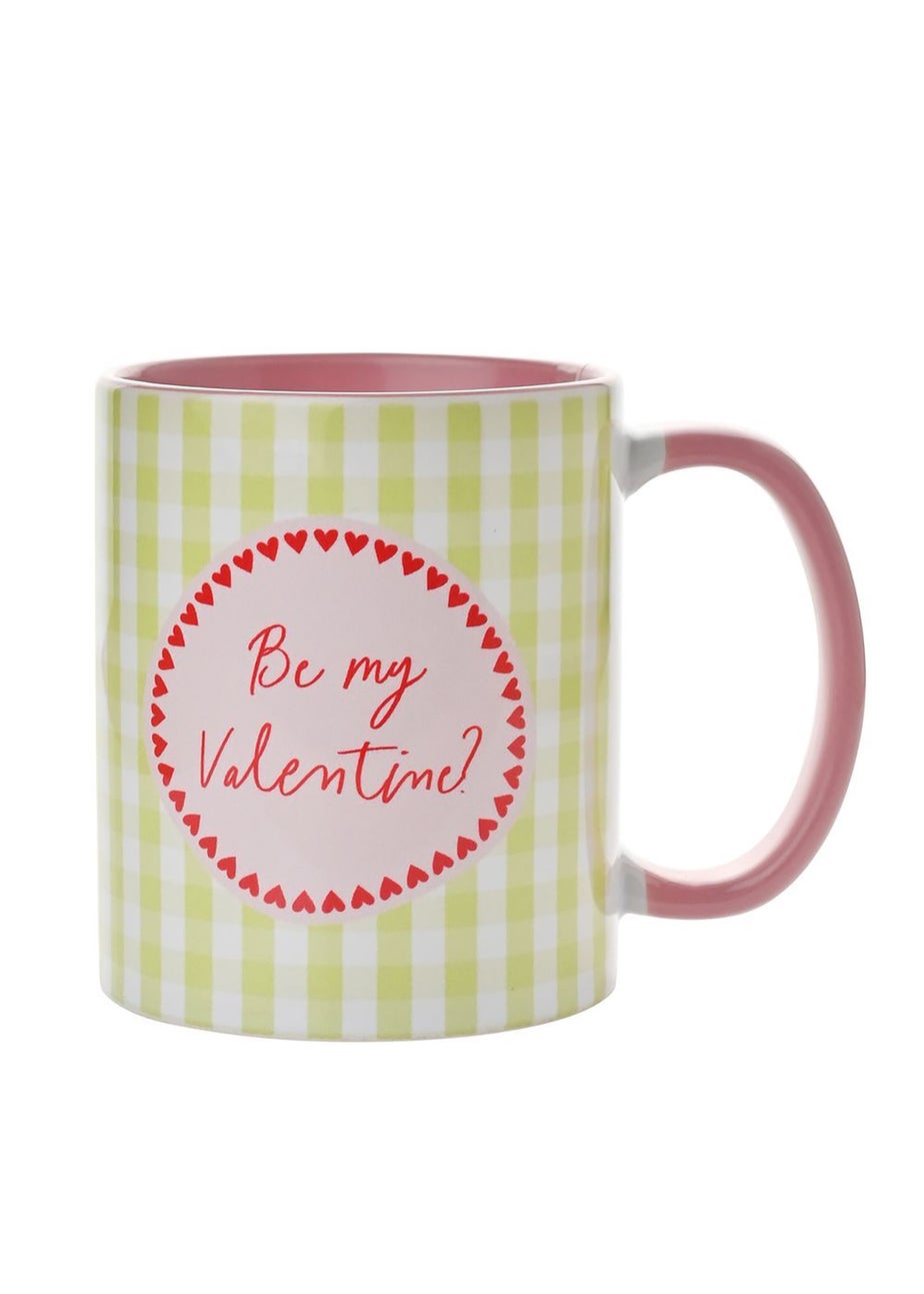 The Seasonal Gift Co. Love Is Sweet Pink Handled 11oz Mug Be My Valentine