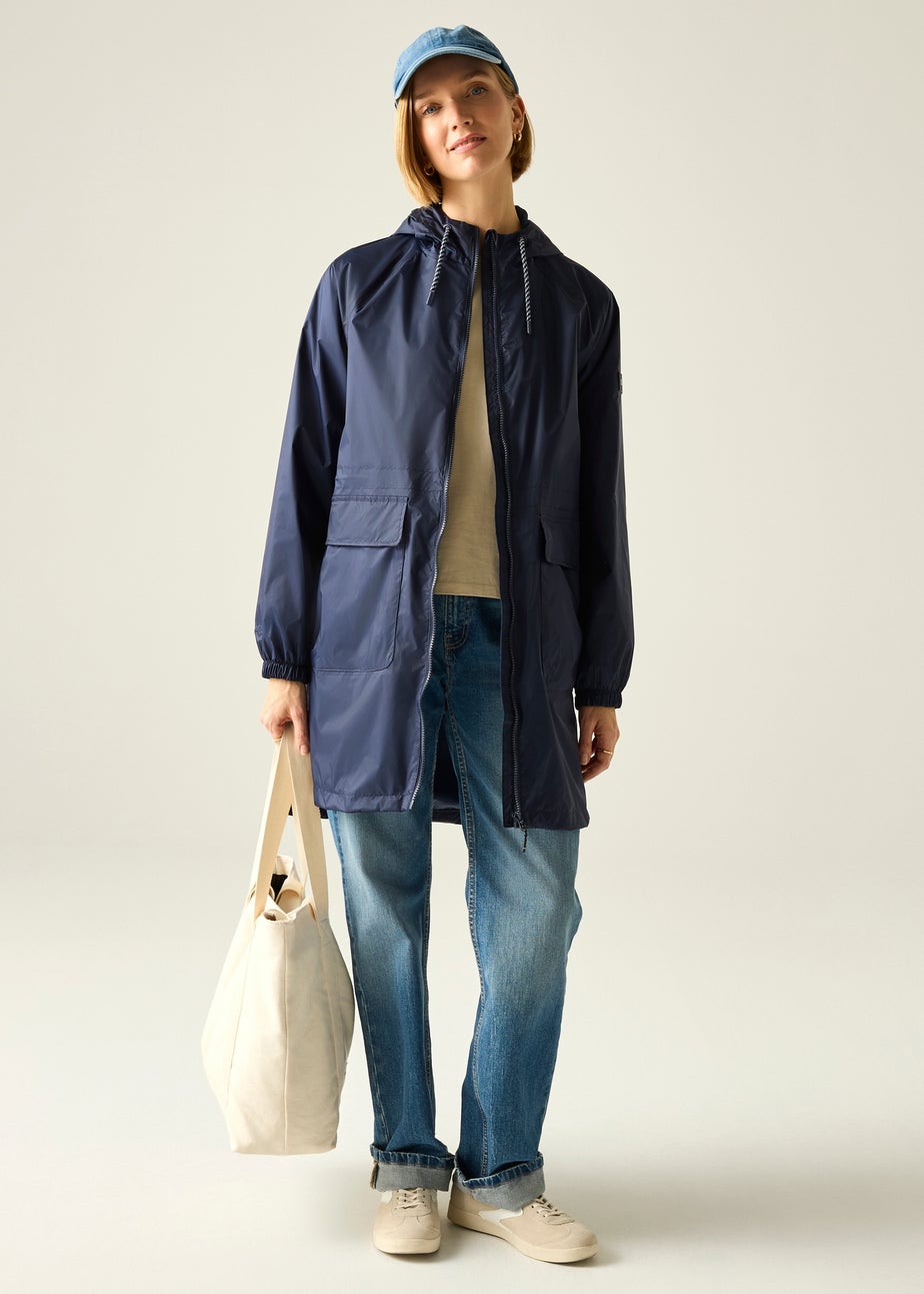 Regatta Navy Brindel Pack-It Waterproof With Isolite Technology Jacket