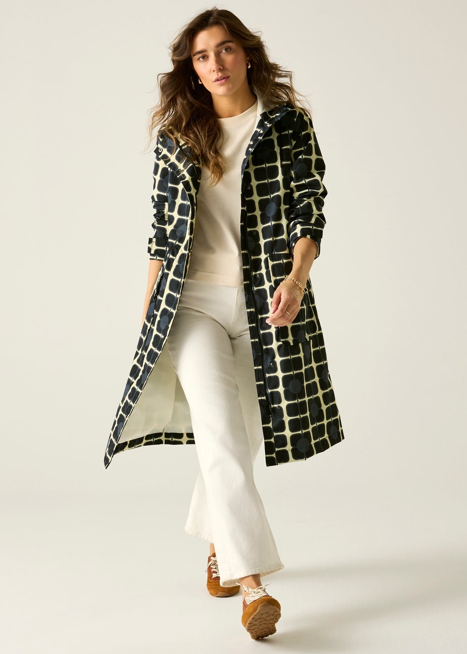 Regatta Giant Poppy Mono Orla Longer Waterproof With Isotex Stretch Jacket