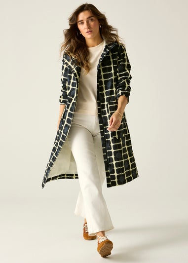 Regatta Giant Poppy Mono Orla Longer Waterproof With Isotex Stretch Jacket