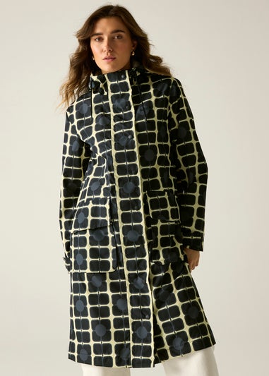 Regatta Giant Poppy Mono Orla Longer Waterproof With Isotex Stretch Jacket