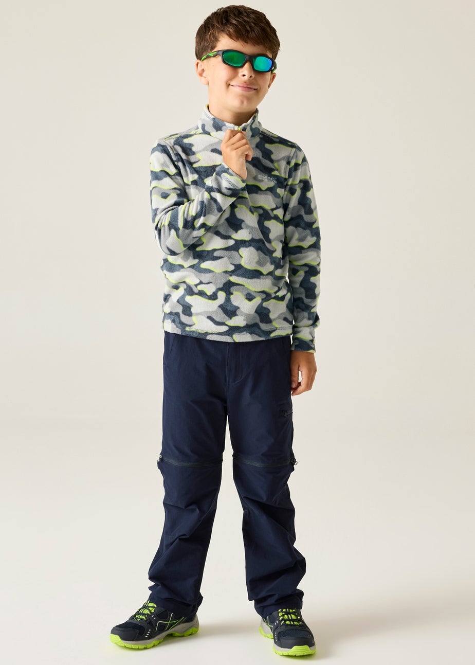 Regatta Dark Storm Camo Hot Shot II Anti-Pill, Symmetry Fleece (3-13 Years)