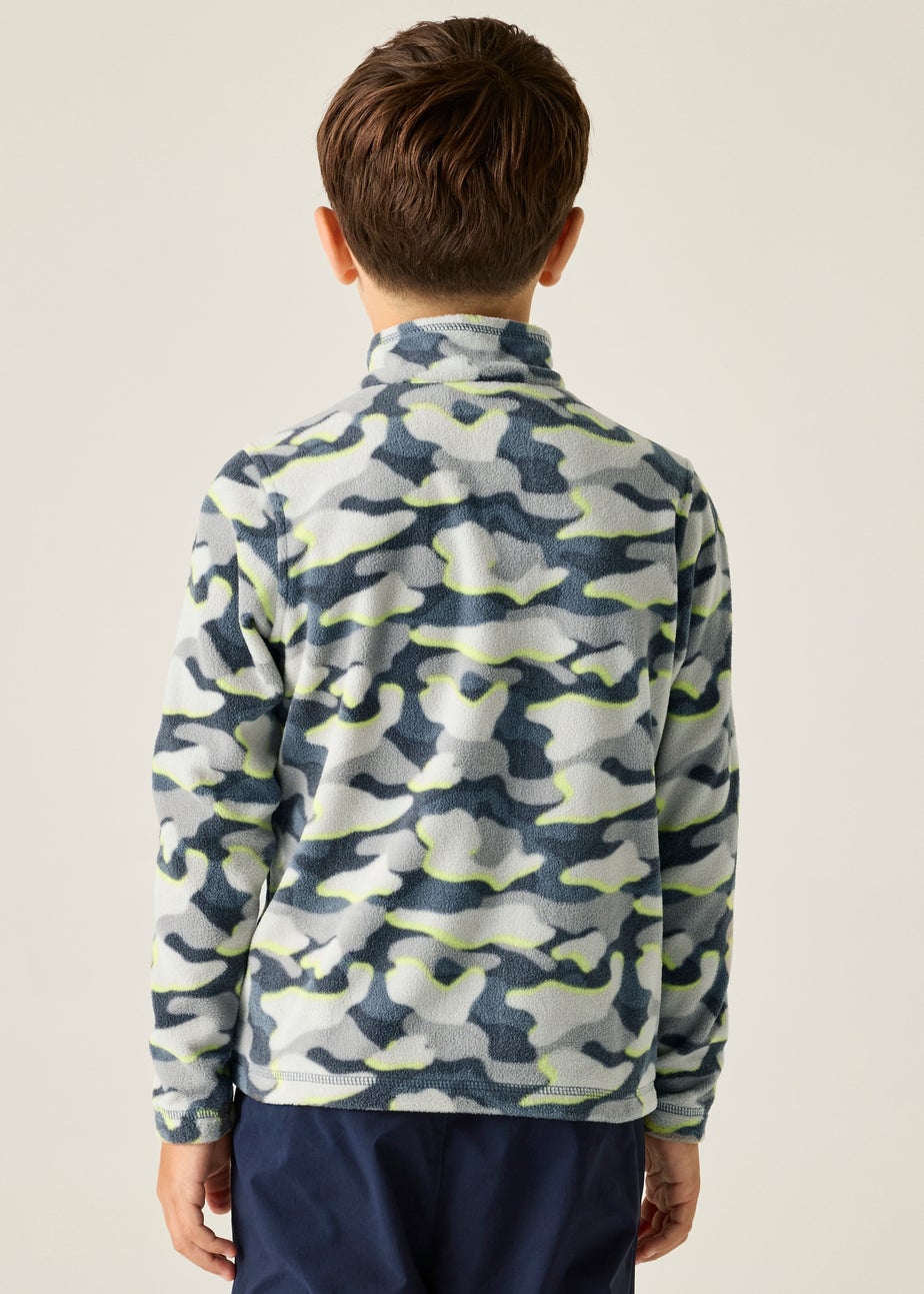 Regatta Dark Storm Camo Hot Shot II Anti-Pill, Symmetry Fleece (3-13 Years)
