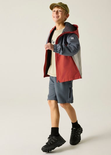 Regatta Brick Abbey Storm Hanleigh Waterproof Jacket With Isotex Technology (3-13 Years)