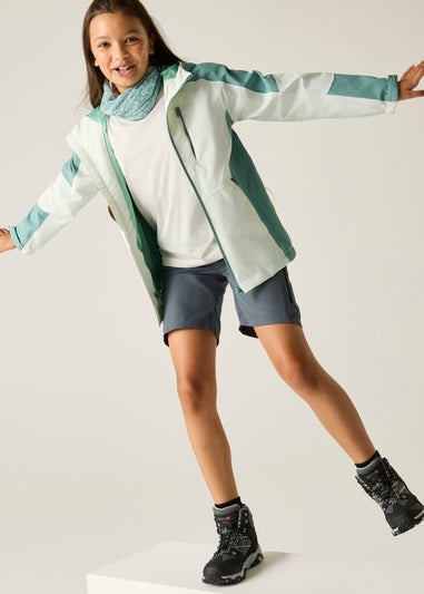 Regatta China Blue Night Sky Calderdale III Waterproof Reflective Jacket (3-13 Years)