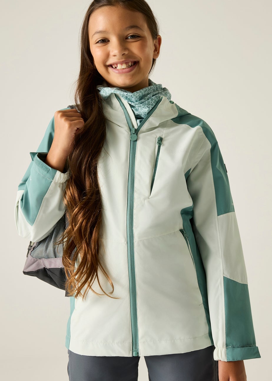 Regatta China Blue Night Sky Calderdale III Waterproof Reflective Jacket (3-13 Years)