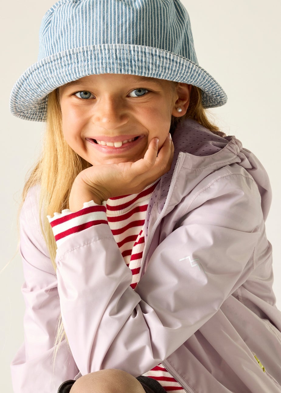 Regatta Haze Pink Lever Waterproof Jacket With Isolite Technology (3-13 Years)