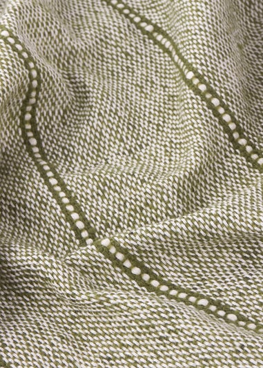 Yard Hedon Moss Woven Indoor/Outdoor Throw (130 x 180cm)