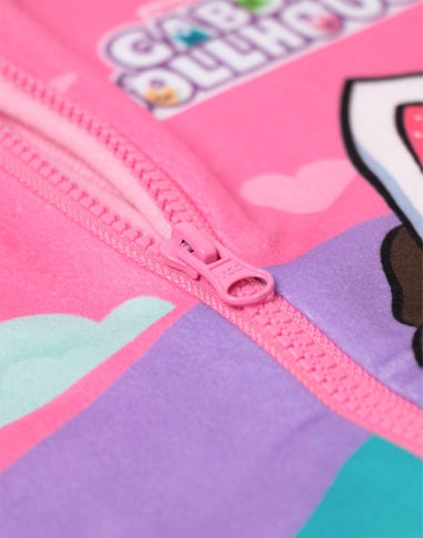 Vanilla Underground Gabby's Dollhouse Girls Pink Onesie (2-7 Years)