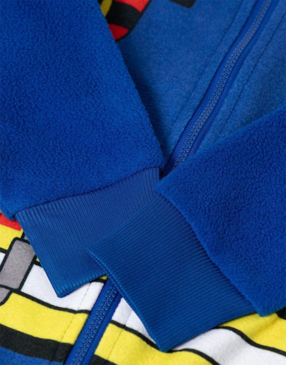 Vanilla Underground Fire Sam Boys Blue Uniform Onesie (18 mnths - 6 Years)