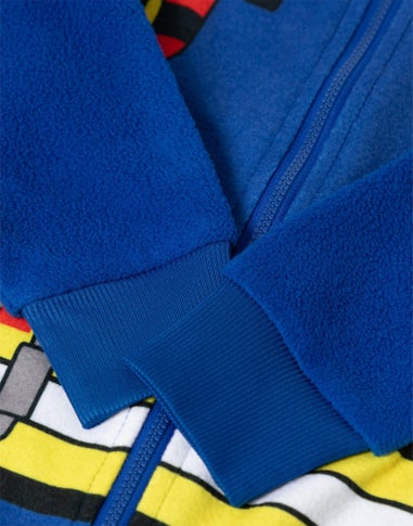 Vanilla Underground Fire Sam Boys Blue Uniform Onesie (18 mnths - 6 Years)