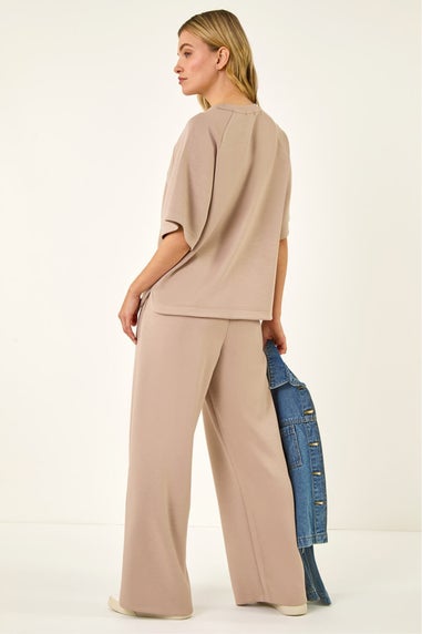 Dusk Beige Soft Stretch T-Shirt