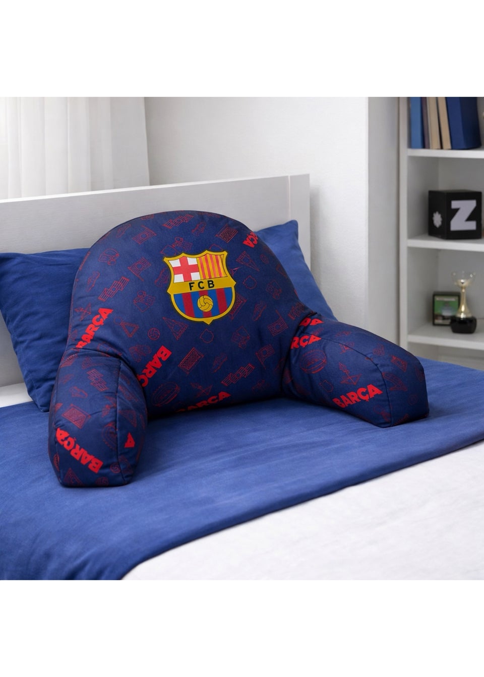 Kaikoo Blue Barca Printed Cuddle Cushion