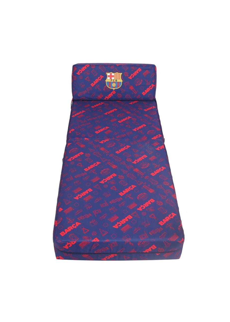 Kaikoo Blue Barca Fold Out Chair Bed Single