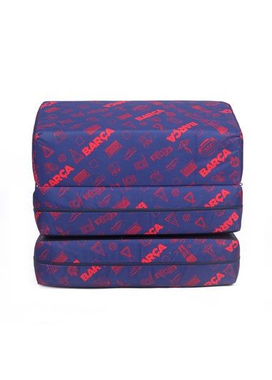 Kaikoo Blue Barca Fold Out Chair Bed Single