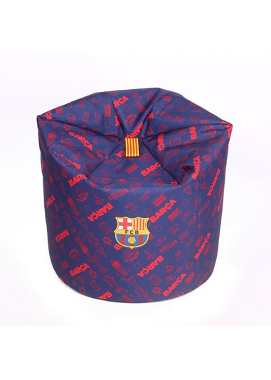 Kaikoo Blue Barca Print Beanbag
