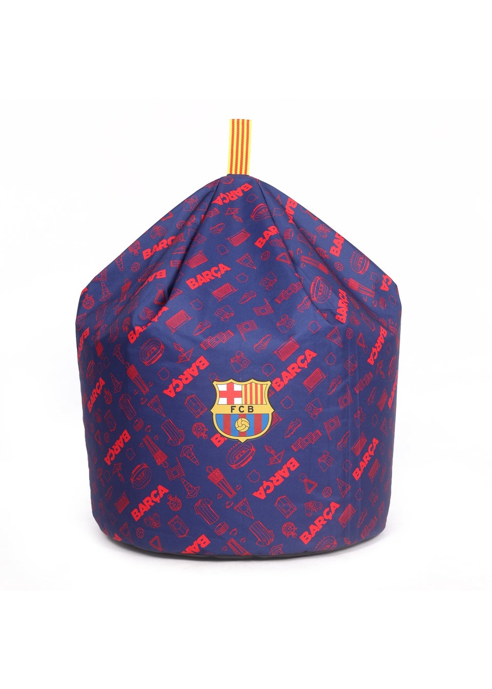 Kaikoo Blue Barca Print Beanbag