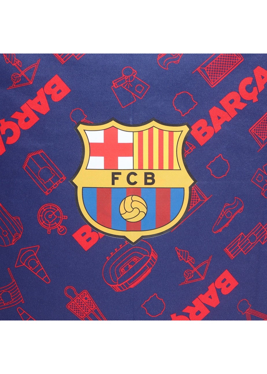 Kaikoo Blue Barca Print Beanbag