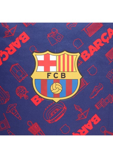 Kaikoo Blue Barca Print Beanbag