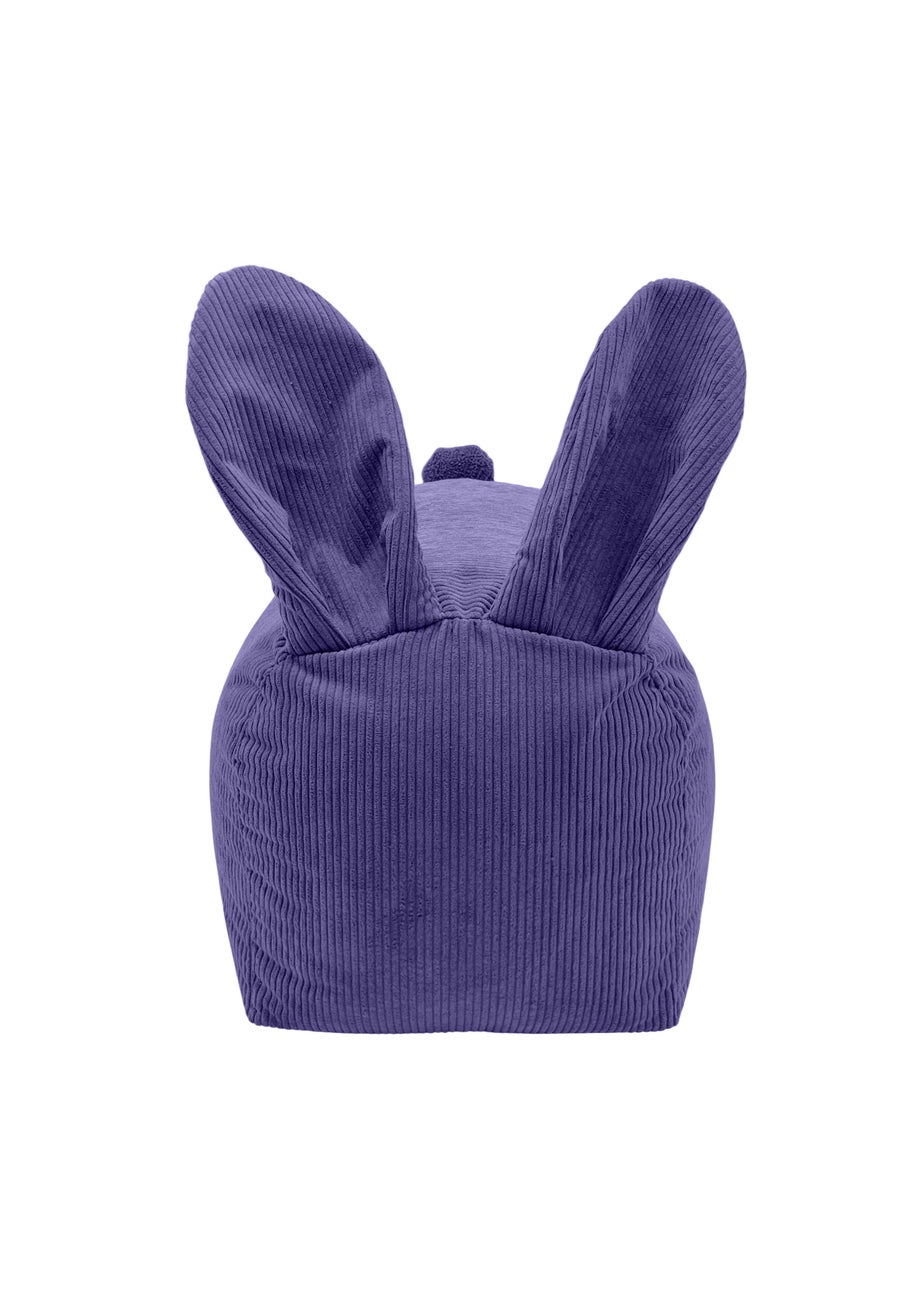 Kaikoo Lilac Bunny Seat with Ears in Corduroy