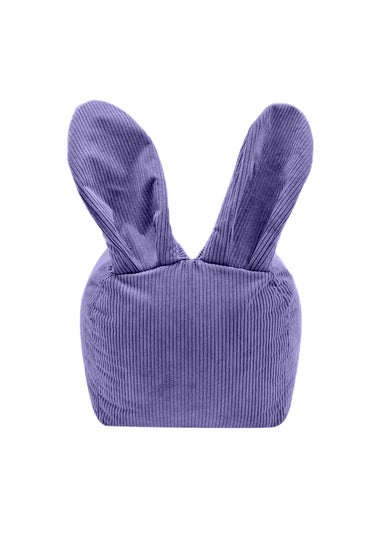Kaikoo Lilac Bunny Seat with Ears in Corduroy