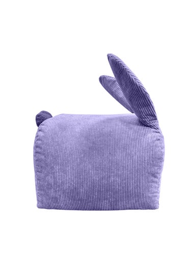 Kaikoo Lilac Bunny Seat with Ears in Corduroy