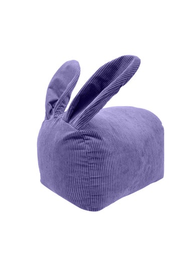 Kaikoo Lilac Bunny Seat with Ears in Corduroy