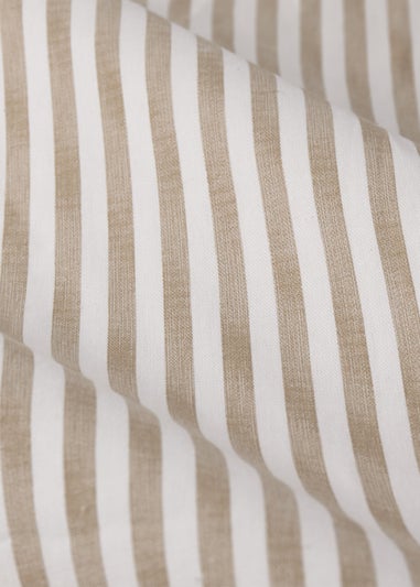 Yard Hebden 100% Cotton Blackout Natural Eyelet Curtain Pair