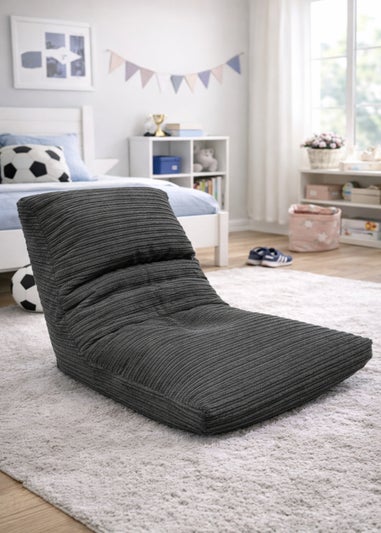 Kaikoo Grey Teen Lounger Corduroy