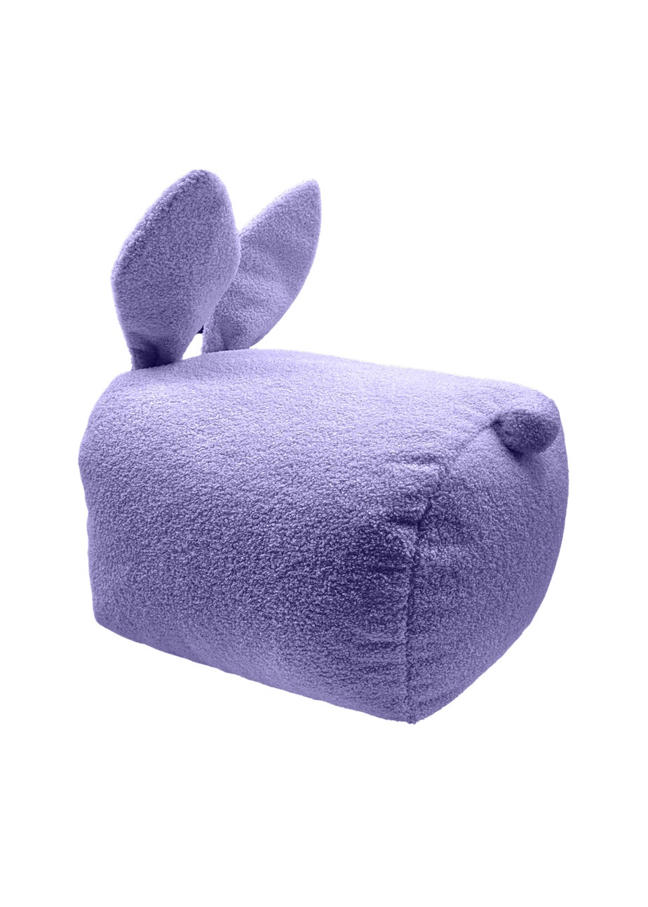 Kaikoo Lilac Bunny Seat in Boucle