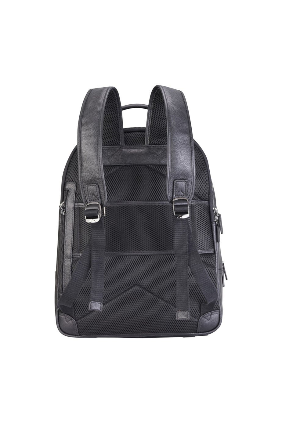 Infinity Leather Black Capri Vintage Travel Backpack