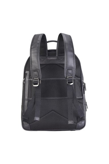 Infinity Leather Black Capri Vintage Travel Backpack