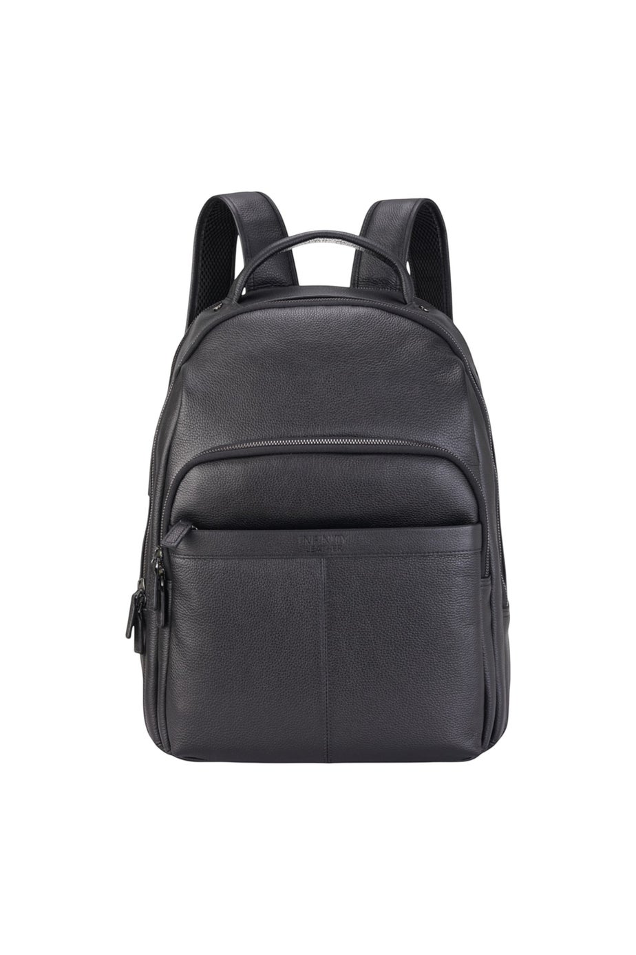 Infinity Leather Black Capri Vintage Travel Backpack