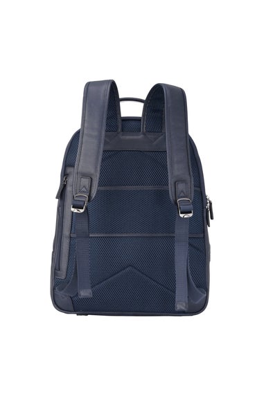 Infinity Leather Navy Capri Vintage Travel Backpack