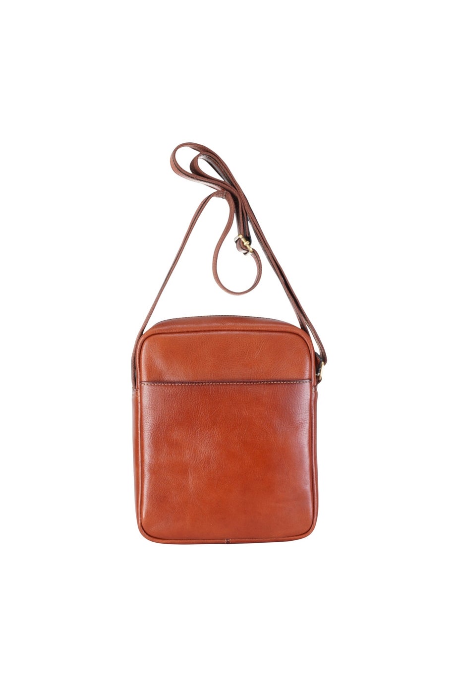 Infinity Leather Tan Ashby Vintage Crossbody Bag