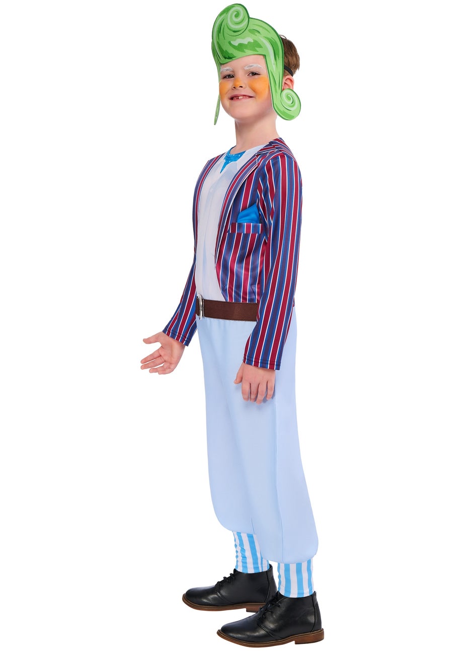 Willy Wonka Oompa Loompa Costume(3-10 Years)
