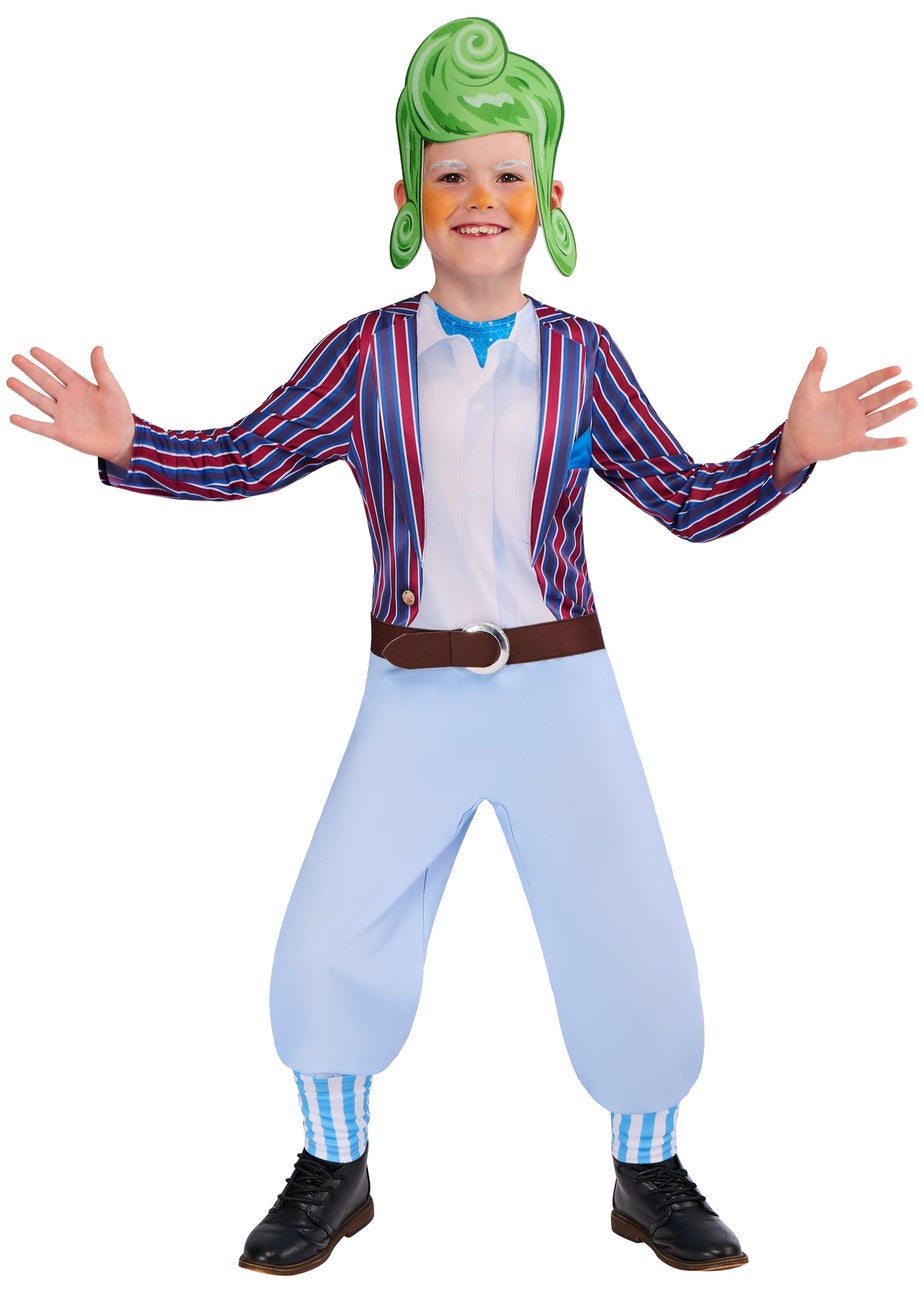 Willy Wonka Oompa Loompa Costume(3-10 Years)