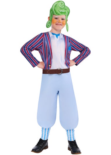 Willy Wonka Oompa Loompa Costume(3-10 Years)