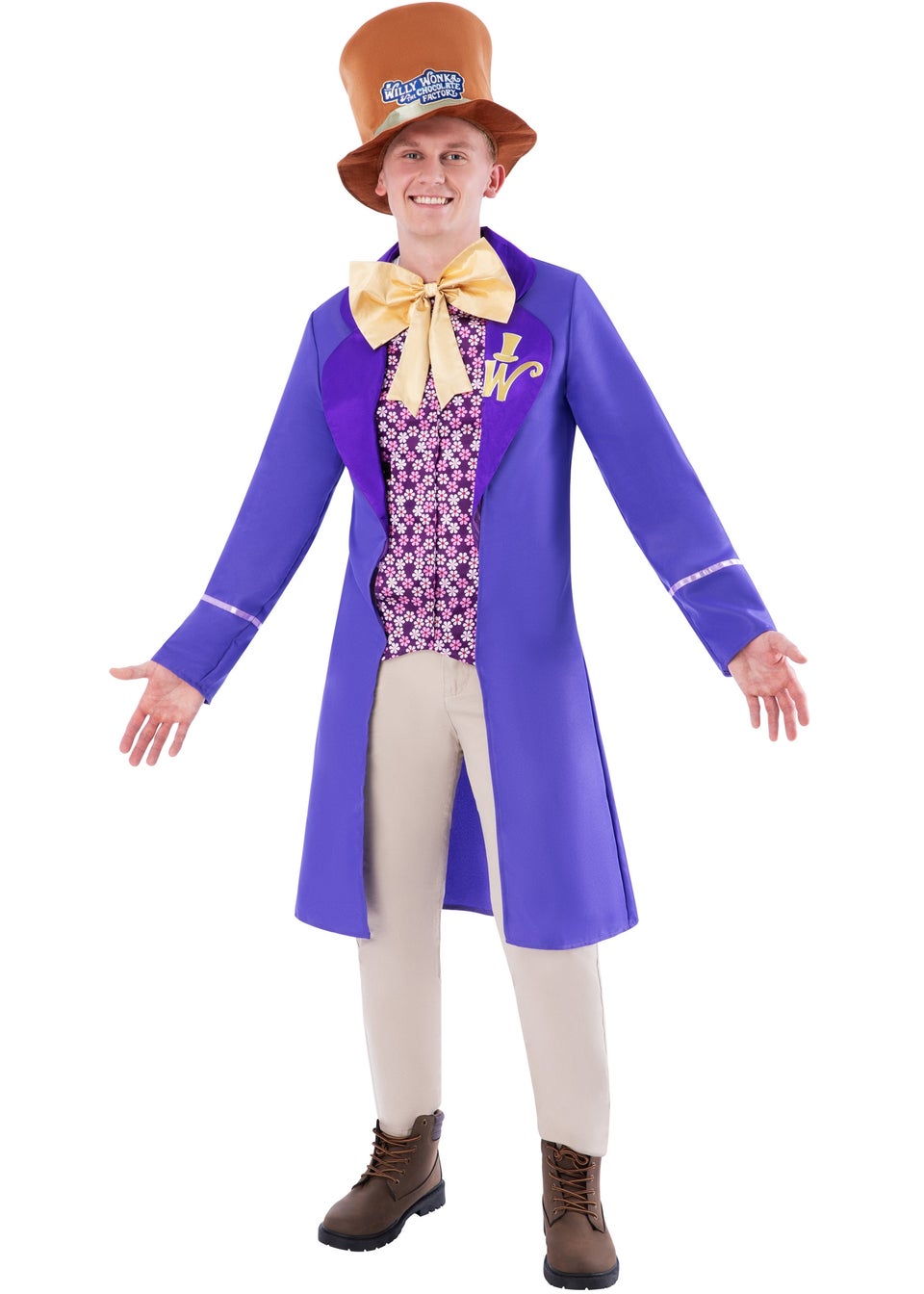 Willy Wonka Men Adult Costume