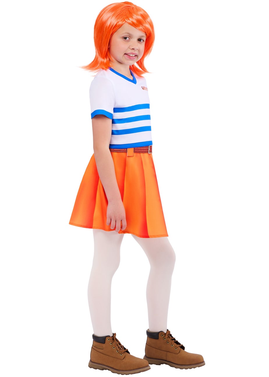 One Piece Nami Striped Costume (5-13 Years)