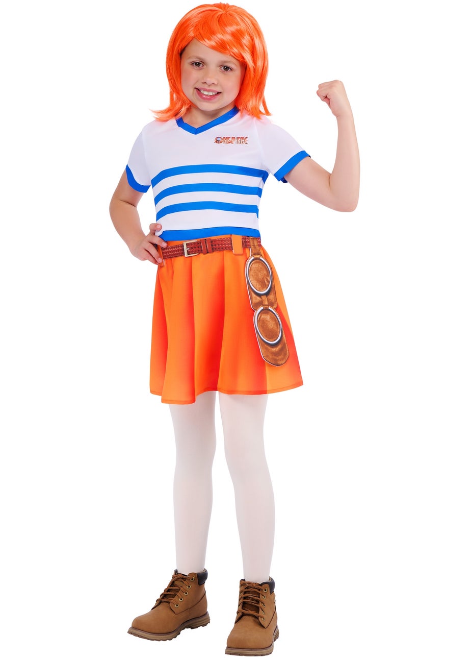 One Piece Nami Striped Costume (5-13 Years)