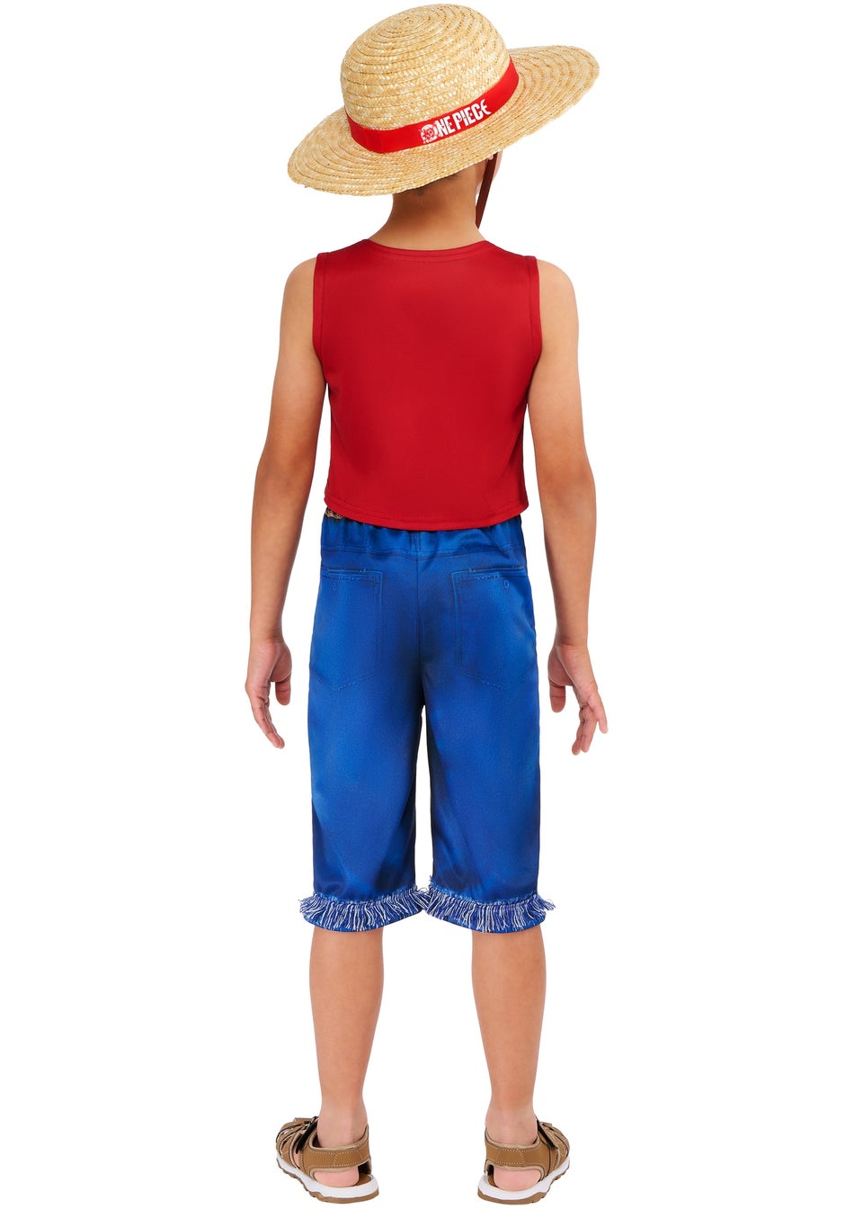 One Piece Monkey D Luffy Costume (5-13 Years)