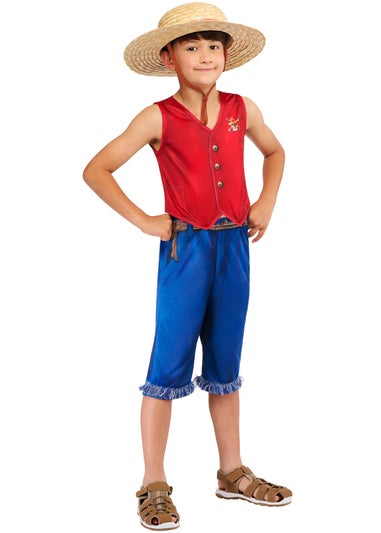 One Piece Monkey D Luffy Costume (5-13 Years)