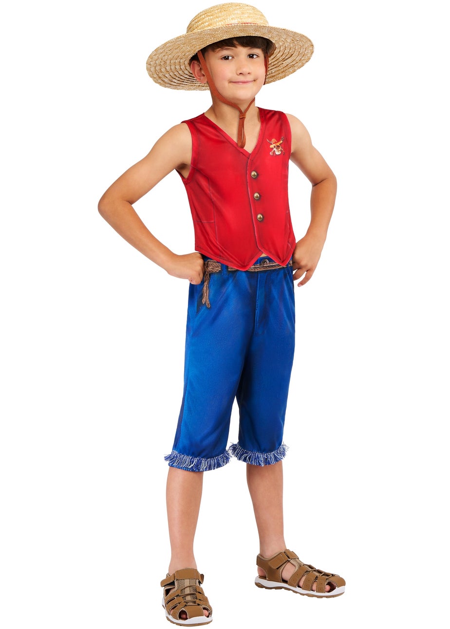 One Piece Monkey D Luffy Costume (5-13 Years)