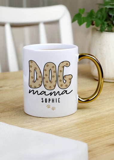 Personalised Memento Company Dog Mama Mug White